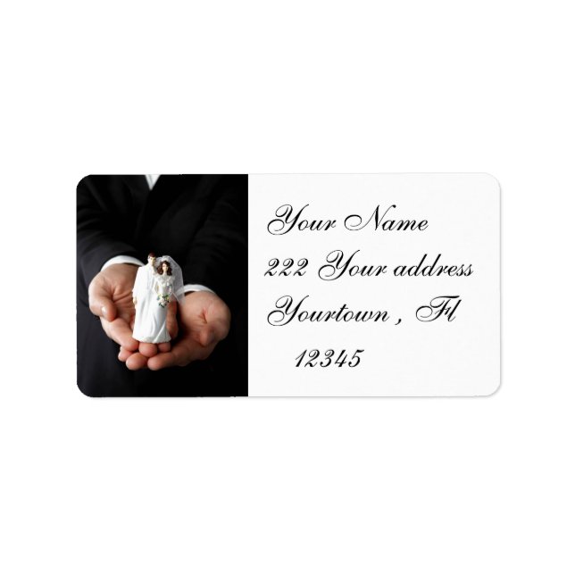 Wedding  Address Label (Front)