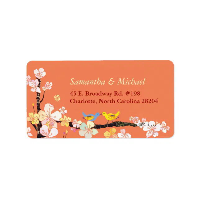 Wedding Address Labels Zazzle