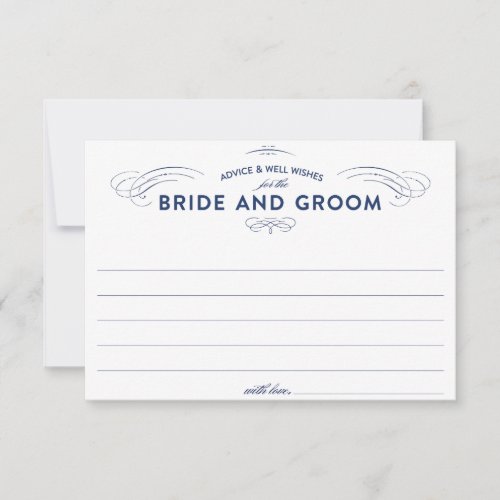 Wedding Advice Cards
