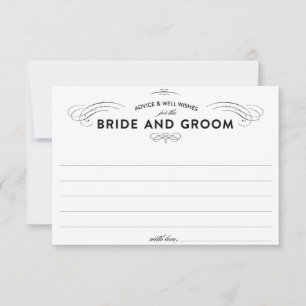 Wedding Advice Cards