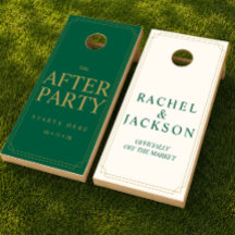 Wedding After Party Custom Couple Names