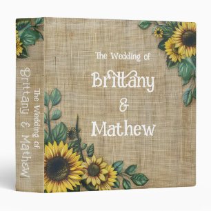 Wedding Album / Planner 3 Ring Binder