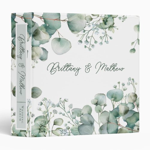 Wedding Album  Planner 3 Ring Binder