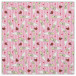 Wedding and Bridal Shower Pink Shoes Patterned Fabric