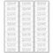 Wedding and Event 30 Guest Address Labels