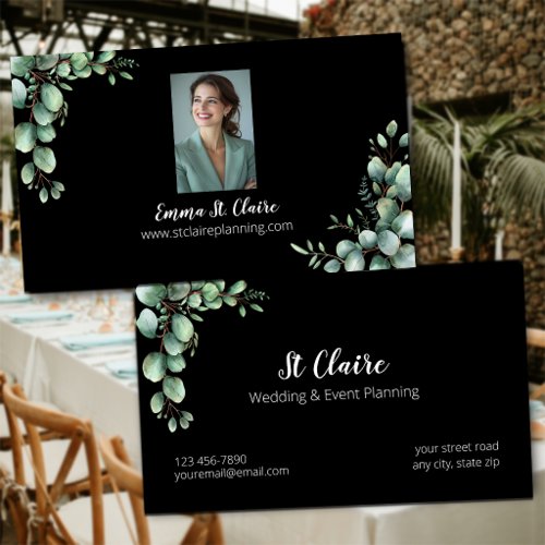 Wedding and Event Planner Business Card