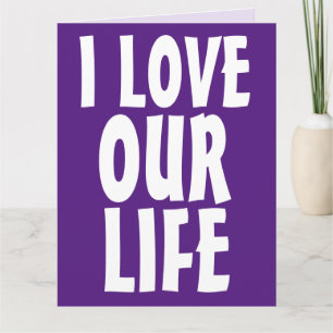 WEDDING ANNIVERARY LOVE CARDS FOR HIM OR HER