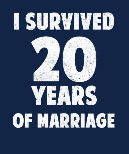 20 years of marriage