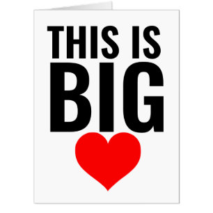 WEDDING ANNIVERSARY BIG HUGE BIGGEST Card