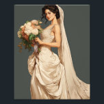 Wedding Anniversary Bride Photo Print<br><div class="desc">This Wedding Anniversary Bride Puzzle perfect gift for dad, mom, kids.</div>