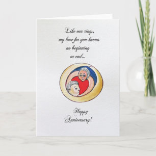 Wedding anniversary card