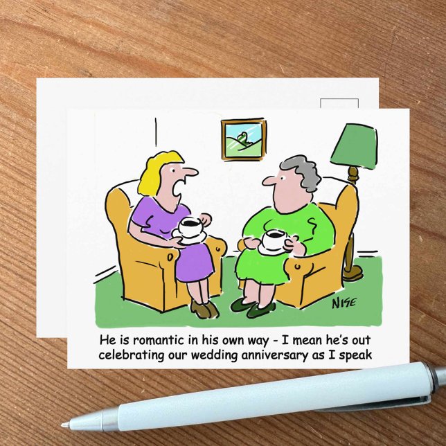 Wedding Anniversary Celebration Postcard (Creator Uploaded)