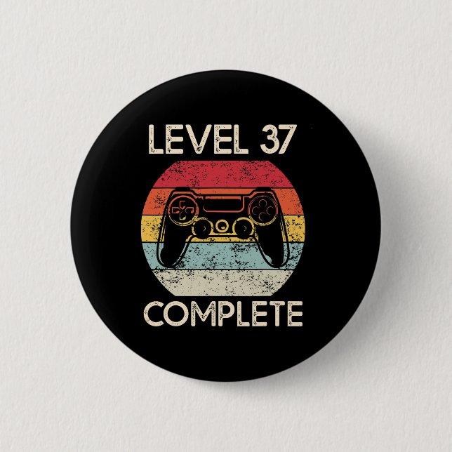 Wedding Anniversary Couples Husband Gamer Funny Ma Button (Front)