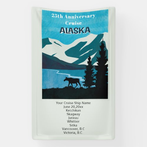 Wedding Anniversary Cruise Alaska Banner