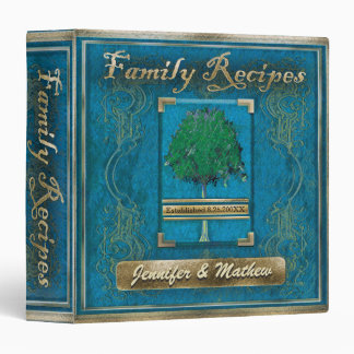 Wedding / Anniversary Family Recipe Cookbook Binder