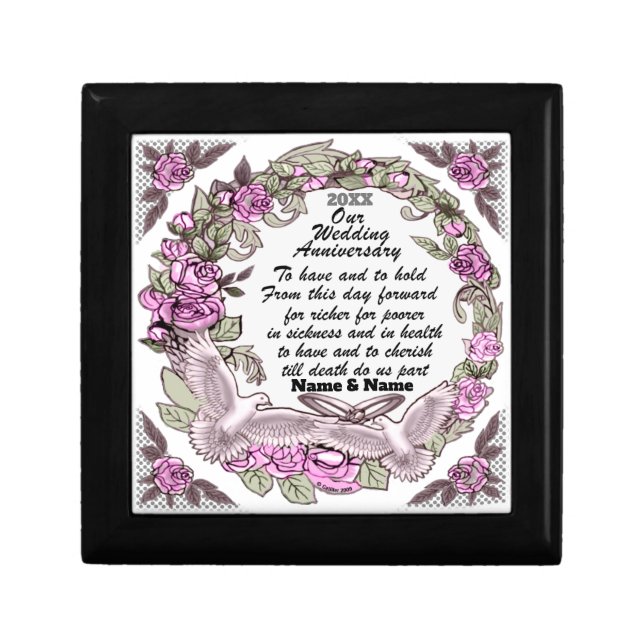 Wedding Anniversary  gift box (Front)