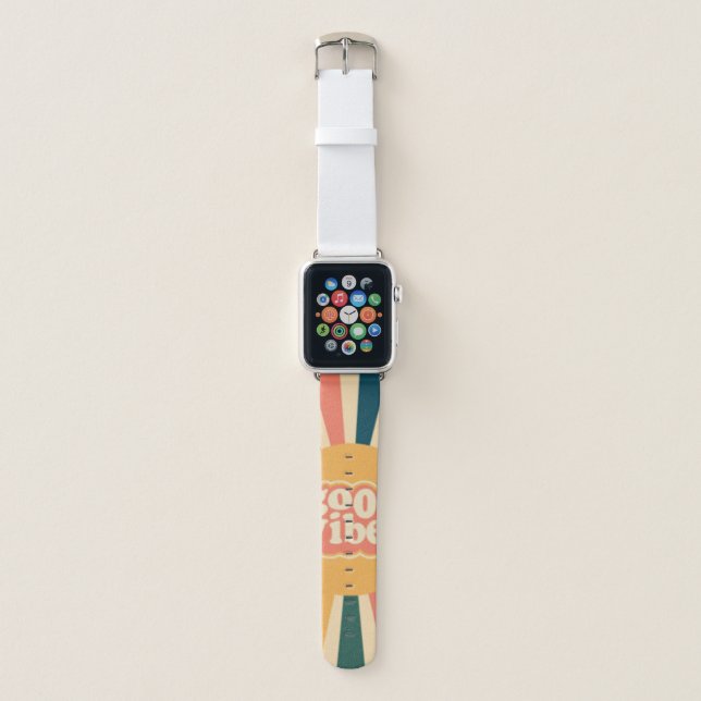 Wedding Anniversary Gifts Apple Watch Band (Front)