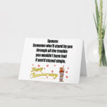 Wedding Anniversary Gifts Card