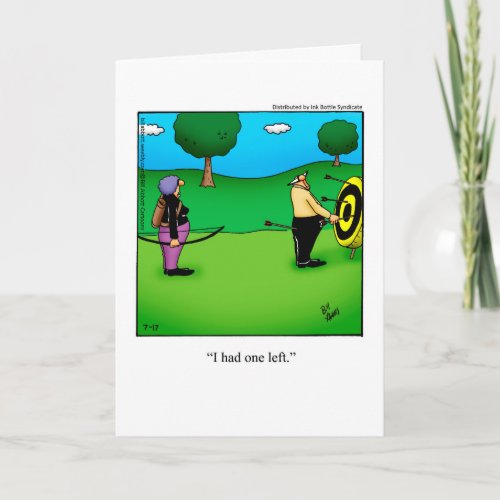Wedding Anniversary Humor Card For Fun Couple