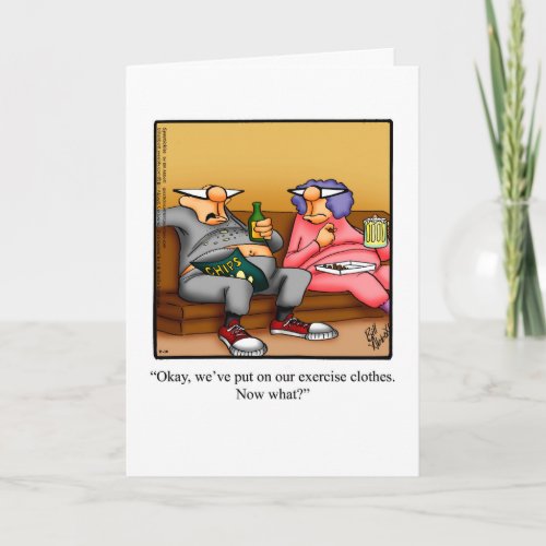 Wedding Anniversary Humor Greeting Card