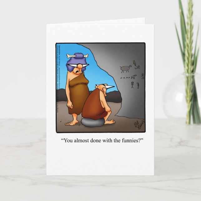 Wedding Anniversary Humor Greeting Card (Front)
