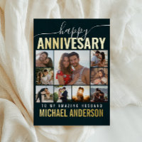 Wedding Anniversary Husband | Wife Collage Photo