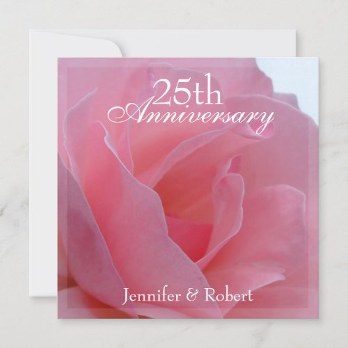 Wedding Anniversary Invitation