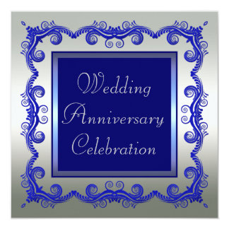 Wedding Anniversary Invitation