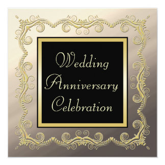 Wedding Anniversary Invitation