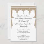 Wedding Anniversary Invitation