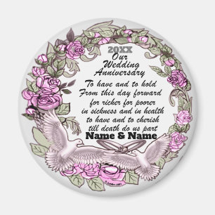 Wedding Anniversary magnet