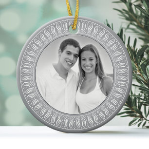 Wedding Anniversary Memento or Gift Ceramic Ornament