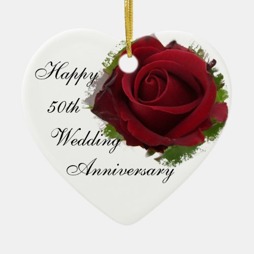 Wedding Anniversary Ornament