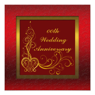 40th Wedding Anniversary Invitations, 900+ 40th Wedding Anniversary ...