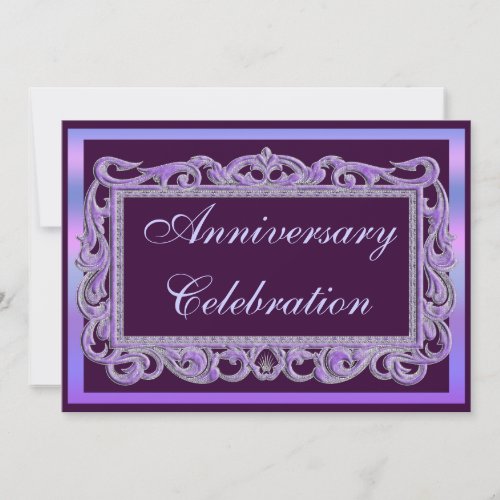 Wedding Anniversary Party Invitation