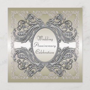 Wedding Anniversary Party Invitation