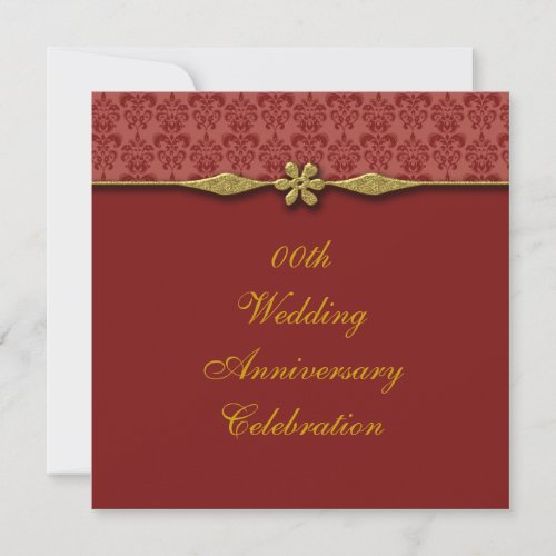 Wedding Anniversary Party Invitation