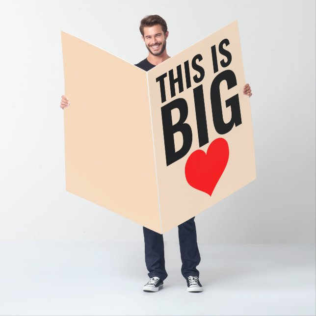 WEDDING ANNIVERSARY POSSIBLY WORLD'S BIGGEST Card (In Situ)