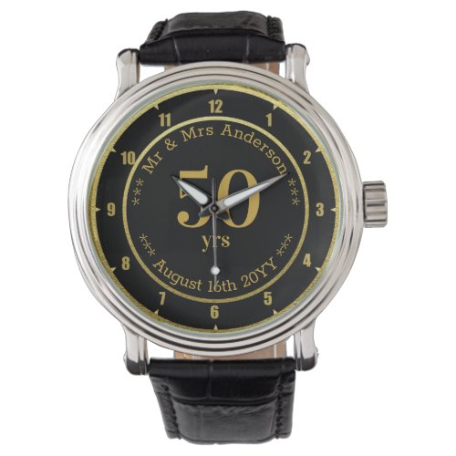 Wedding Anniversary / Retirement Custom Branded  Watch