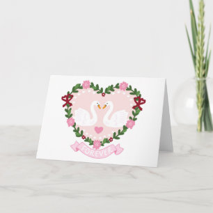Wedding Anniversary Valentine Forever in Love Card