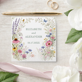 Wedding/Anniversary Wildflower Seed Packet Favor Envelope