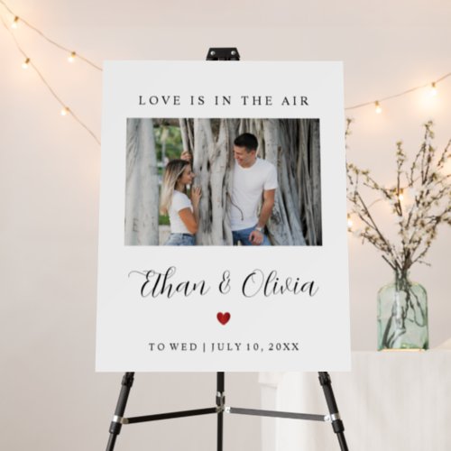 Wedding Announcement Shower Sign Couples Day