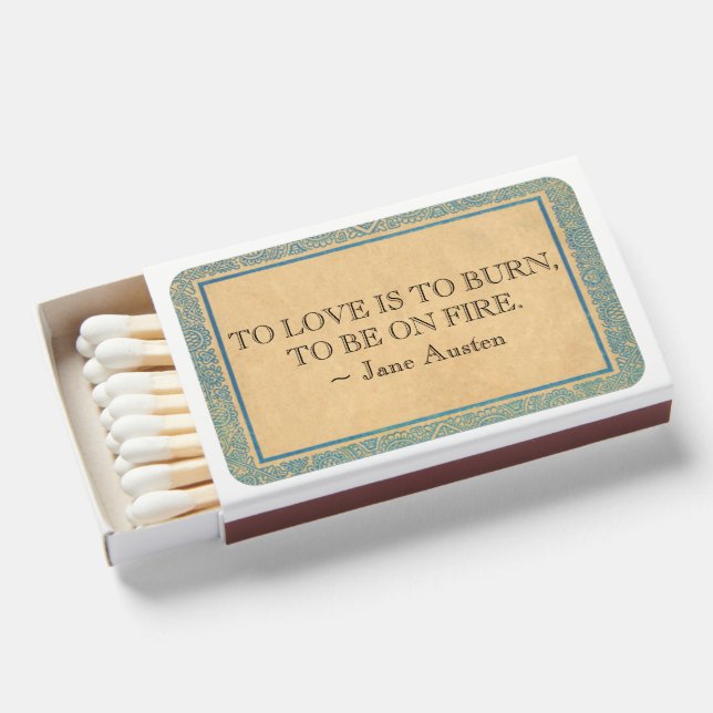 Wedding Antique Favor Matchboxes (Front Open)
