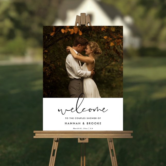 Wedding Any Event Couples Shower Welcome Sign (Creator Uploaded)
