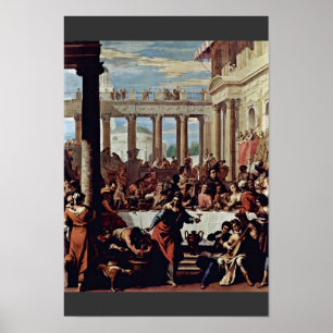 Wedding At Cana By Ricci Sebastiano Poster