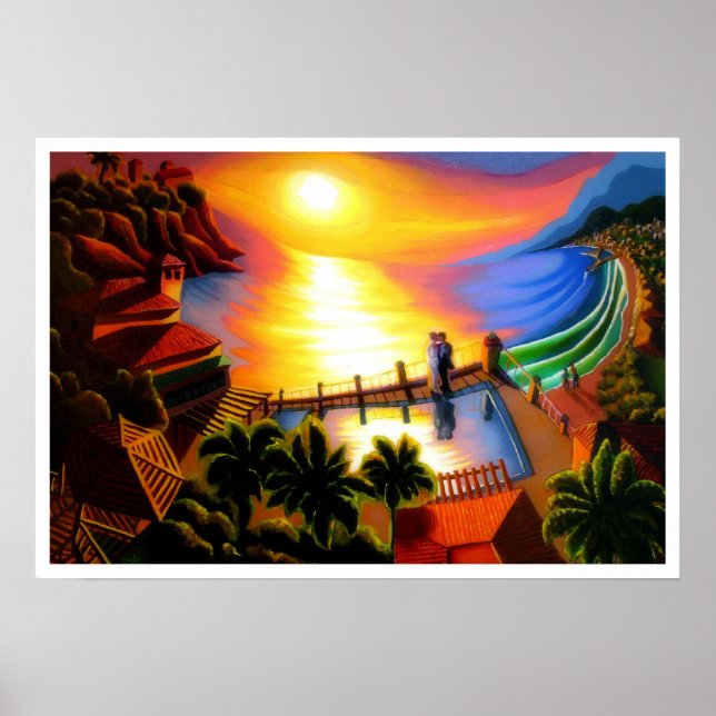 Wedding at Malaga Cove Poster (Front)