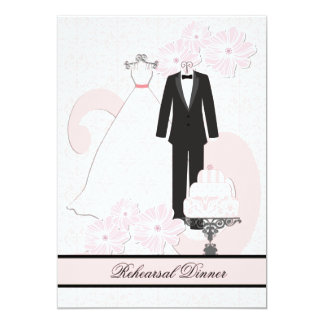 Wedding Attire Invitations Announcements Zazzle Wedding Attire Rehearsal Dinner Invitation
