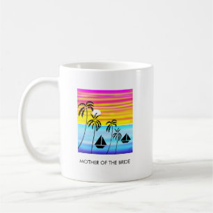 Wedding, Awesome Tropical Sunset Sailing Coffee Mug