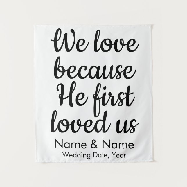 Wedding Backdrop for Christian Ceremony Arch Decor (Front)
