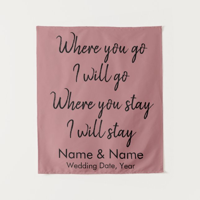 Wedding Backdrop for Christian Ceremony Decoration (Front)